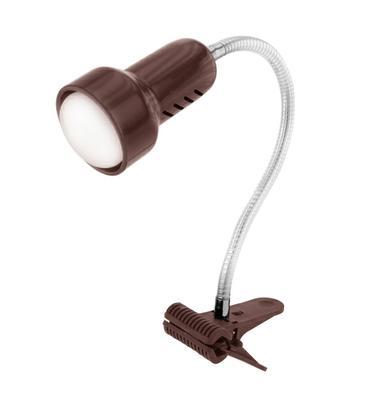 Sandria Lolek hnědý stolní lampa s klipem
