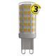 Emos ZQ9531 LED žárovka Classic JC A++ 3,5W G9 neutrální bílá - 1/2